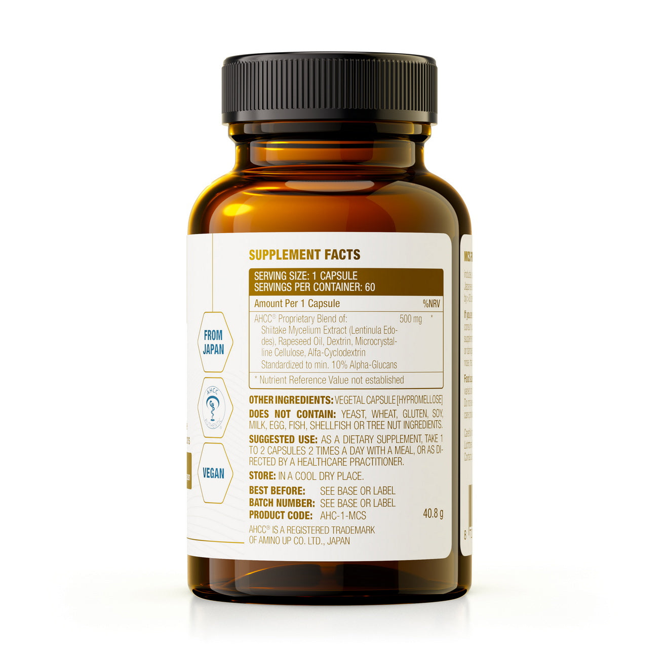 AHCC® 500 mg – 60 Kapseln