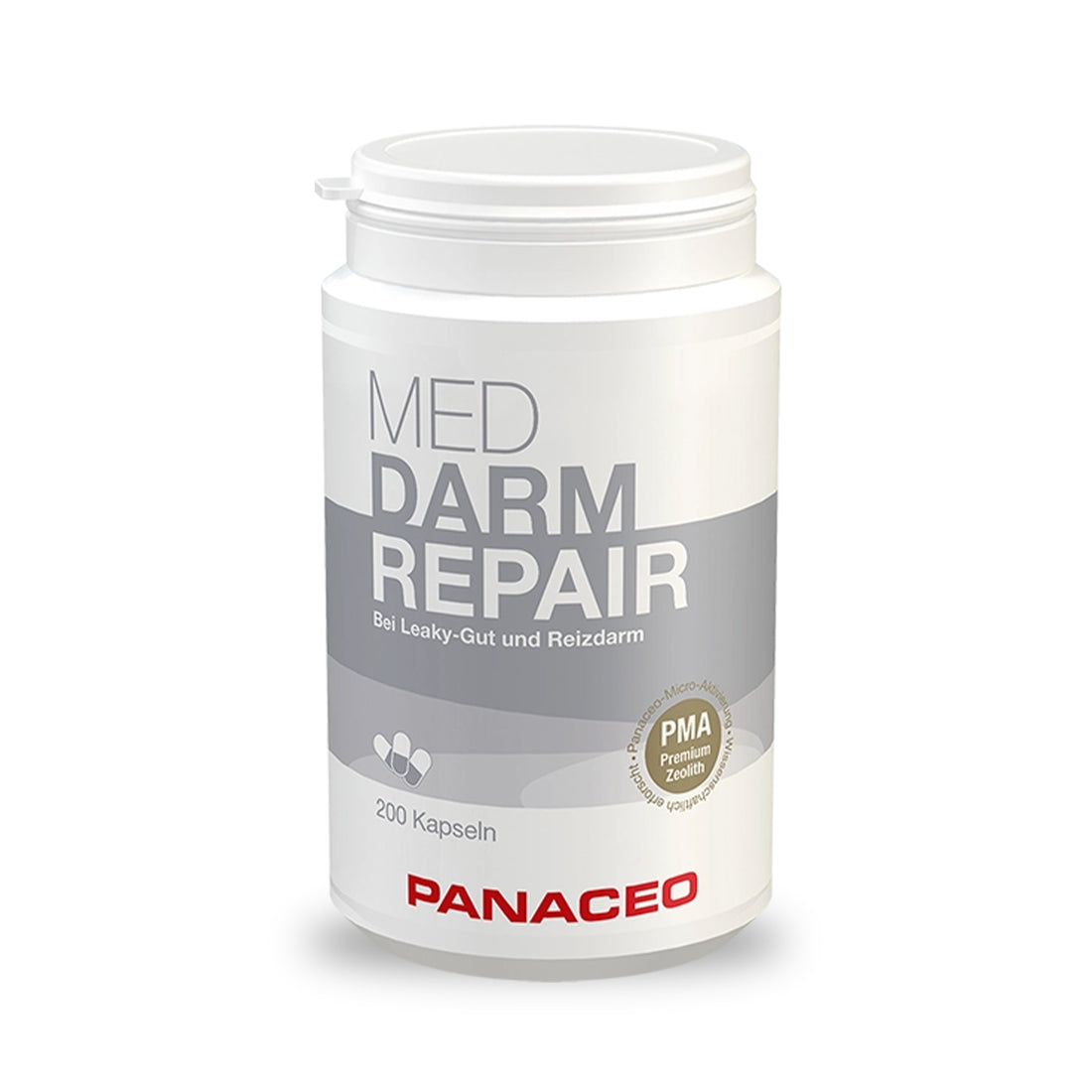 Panaceo Med Darm-Repair Kapseln – 200 Stück (PMA-Zeolith)